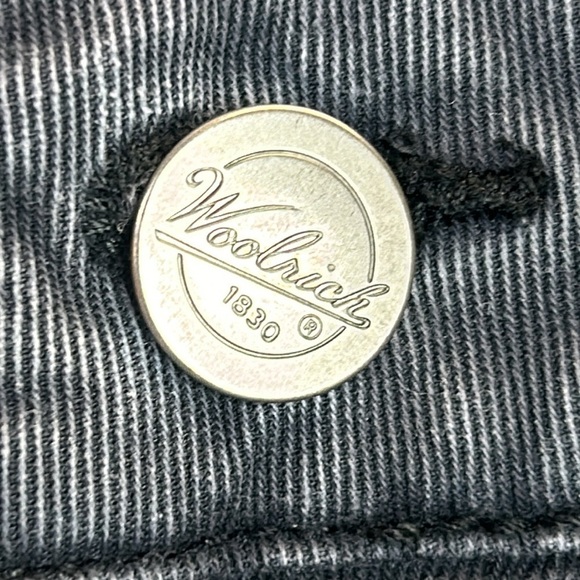 Woolrich Men’s Straight Leg Charcoal Gray Utility Denim  Jeans 34”W x 30”L - Picture 3 of 11